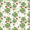 20 Napkins Ladybird Fly Around Clover Leaves | Good Luck | Garden | New Year | Table Decoration | Decoupage | Napkin Technology 33 x 33 cm view 1