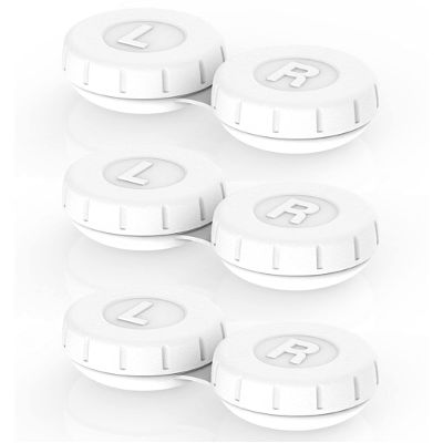 Vastsoon Pack of 3, Contact Lens Cleaner Accessories,Portable Contact Lens Case Replacement