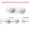 Vastsoon Pack of 3, Contact Lens Cleaner Accessories,Portable Contact Lens Case Replacement view 2