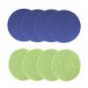 LOVIVER 8Pcs Floor Scrubber Pads 6.5inch for Floor Cleaning Scrubber Mops view 1