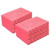 JEBBLAS Reusable Handi Wipes Disposable Cleaning Towels Dish Towels and Dish Cloths Reusable Towels,Handy Cleaning Wipes, 100 Count/Pack,Red view 1