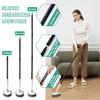 3-In-1 Shower Cleaning Brush with 51'' Long Handle, Fixable Bathroom Cleaning Brush, Long Handled Scrubbing Brush for Bathroom Tile, Adjustable Bathroom Cleaning Products by MAYKI view 3