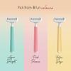 Carmesi Body Razor Swing | Swings & Swerves Along Your Curves | Moisture Ribbon With Aloe Vera & Vit E, 2-Way Pivot, Unique Diamond-Textured Handle | Pink Passion | 1 Razor view 3
