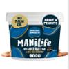 ManiLife Original Roast Smooth Peanut Butter, 900g Tub - Small Batch Vegan Peanut Butter Made from Single Origin Grade-A Argentine Peanuts - No Palm Oil, No Added Sugar, No GMOs view 1