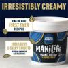 ManiLife Original Roast Smooth Peanut Butter, 900g Tub - Small Batch Vegan Peanut Butter Made from Single Origin Grade-A Argentine Peanuts - No Palm Oil, No Added Sugar, No GMOs view 2