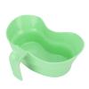 Vomit Bowls, Reusable Vomit Basin Cup Kidney Shaped Solid Plastic Emesis Basin for Elderly Bedridden Patient, Patient Vomit Cup Tray with Handle Thick Heat Resistance Plastic view 1