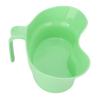 Vomit Bowls, Reusable Vomit Basin Cup Kidney Shaped Solid Plastic Emesis Basin for Elderly Bedridden Patient, Patient Vomit Cup Tray with Handle Thick Heat Resistance Plastic view 3