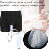 oiakus Reusable Urine Leg Bags Male, Wearable Urine Bag Incontinence Underwear Pants, Silicone Urine Funnel Pee Holder Collector with Catheter For Old Men Elderly view 2