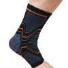 Calager Ankle Guard Sweat Absorption Injury Recovery Comfortable Unisex Ankle Compression Sleeve for Sports XL view 2