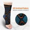 Calager Ankle Guard Sweat Absorption Injury Recovery Comfortable Unisex Ankle Compression Sleeve for Sports XL view 3
