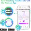 Ovulation & Pregnancy Test Strips Kit: Easy@Home 40 Ovulation Strips and 10 Pregnancy Tests Accurate Fertility Tracker OPK Powered by Premom Ovulation APP | 40LH + 10HCG + 50 Urine Cups view 4