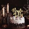 Bride To Be Wedding Engagement Cake Toppers Gold Bride To Be Funny Wedding Engagement Cake Decorations Customize Wedding Engagement Cake Topper Bachelorette Gifts 6inch view 2
