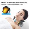 Liipoo Heated Neck Stretcher with Magnetic Therapy Pillowcase, Neck and Shoulder Relaxer Chiropractic Pillows, Cervical Traction Device for Relieve TMJ Headache Muscle Tension Spine Alignment view 4
