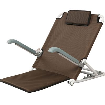Lifting Bed Backrest, Portable Folding 5- Gears Adjustable Sit-Up Back Rest, Multi-Function Back Rest Bed Folding Disability Bed Backrest Support