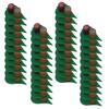 PMK E Store PMK E Store plastic Kumkum and Turmeric Leaf Shaped Plastic Thamboolam /Thambulam/tambulam Combo Set with Pasupu Kumkum Leaf| Haldi Kumkum Tambulam Set| Kumkum and Turmeric Leaf Shaped view 1
