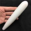 18CM Natural White Jade Quartz Yoni Wands Gemstone Crafts Pleasure Wand Body Hand Massage Wood Magic Stone Ornament Gifts,18CM White Jade view 2