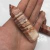 1Pc Natural Rhodochrosite Crystal to Improve Mood Healing Point Gemstone Hexagonal Column Stone Mineral Home Decoration,5-6cm view 2