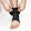 1pc Sports Ankle Support Adjustable Elastic Pressurized Bandage Foot Sleeve Brace Ankle Retainer Stabilizer Sprains Protector Ankle brace (Size : M) view 2
