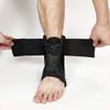 1pc Sports Ankle Support Adjustable Elastic Pressurized Bandage Foot Sleeve Brace Ankle Retainer Stabilizer Sprains Protector Ankle brace (Size : M) view 3