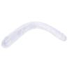 12.6" Waterproof Clear Super Soft Double Headed Silicone Supplies, Easy to Clean view 1