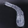 12.6" Waterproof Clear Super Soft Double Headed Silicone Supplies, Easy to Clean view 4