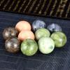 1Pair 50mm Natural Jade Ball Fitness Handball Quartz,Waves Jade view 3