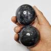 1Pair 50mm Natural Jade Ball Fitness Handball Quartz,Only Box view 4