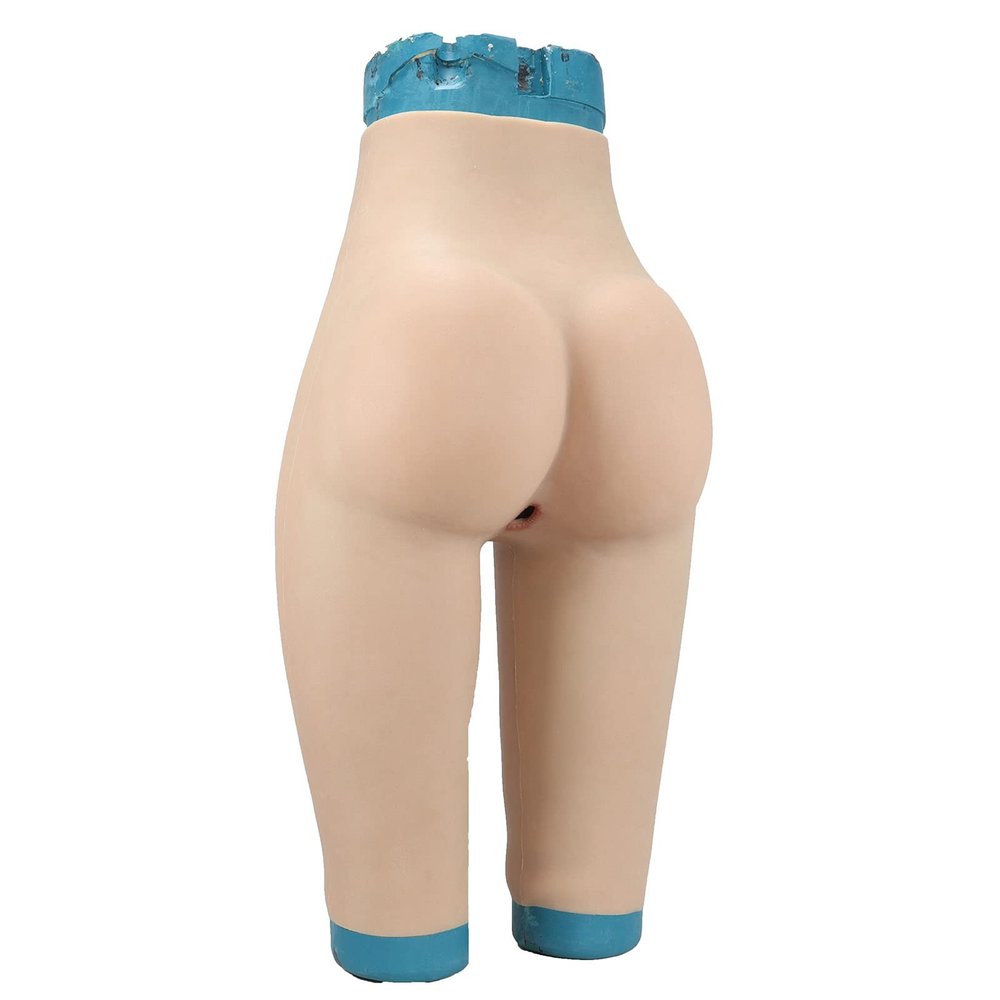 FSYH Silicone Panty Butt Lifter Hip Enhancer Silicone Panties Sissy Control Shapewear Underwear for Crossdressers Dragqueen,Skin tone,Basic