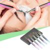Wishbeauty Eyelash Extension Tweezers Set 5 PCS for Volume Lash Extensions Stainless Steel Eyelash Tweezers for Extensions- (Rainbow) view 2