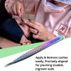 Wishbeauty Eyelash Extension Tweezers Set 5 PCS for Volume Lash Extensions Stainless Steel Eyelash Tweezers for Extensions- (Rainbow) view 3