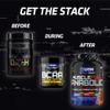 USN Qhush Black Frosted Lemon Pre Workout 220G: Explosive Energy Drink PowderHigh Caffeine Energy Supplement With Vitamin B6 Complex For Focus And Performance view 4