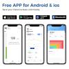 CheckMe Armfit Bluetooth Blood Pressure Machine for Home Use, Automatic Upper Arm Blood Pressure Monitor(22-42cm), BP Machine with Unlimited Storage, App for iOS/Android, Multi-User Management view 3