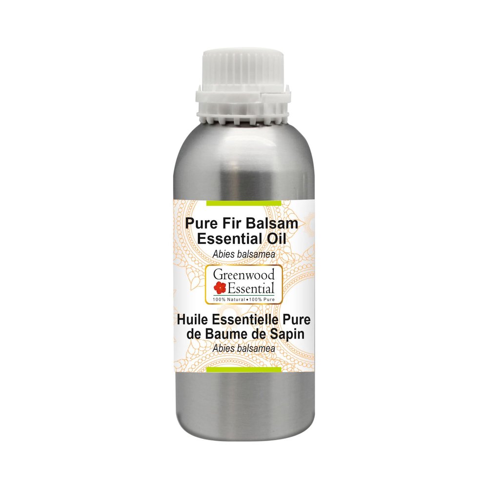Greenwood Essential Pure Fir Balsam Essential Oil (Abies balsamea) Steam Distilled 630ml (21 oz)
