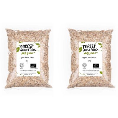 Organic Wheat Flakes - Forest Whole Foods (2kg)