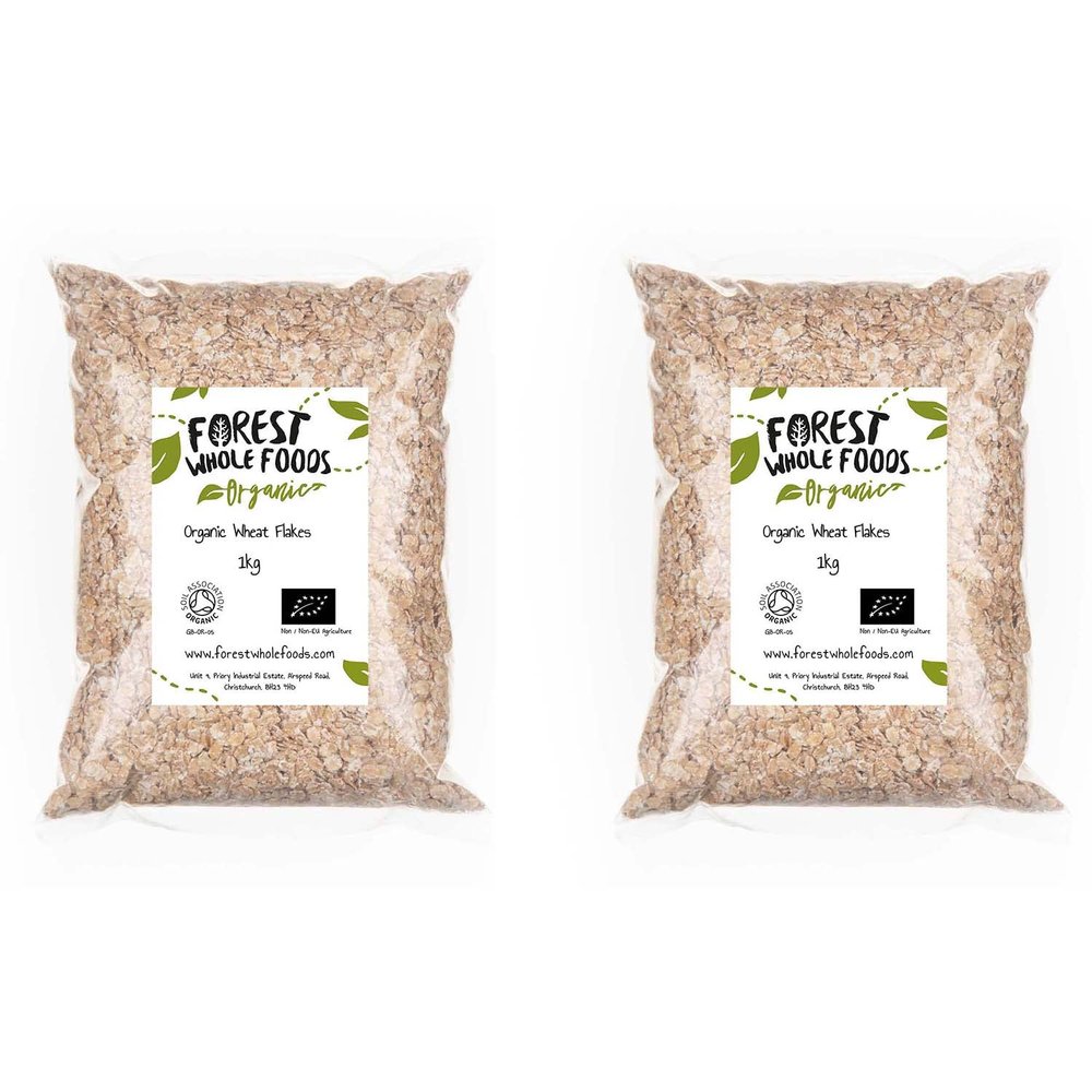Organic Wheat Flakes - Forest Whole Foods (2kg)