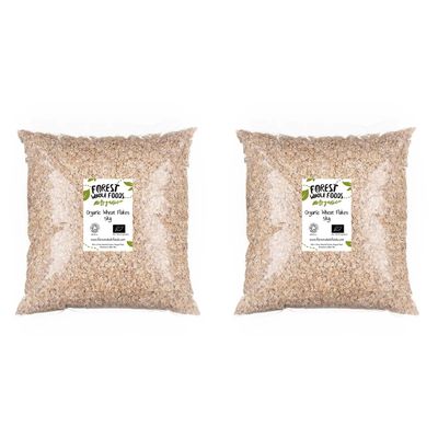 Organic Wheat Flakes - Forest Whole Foods (10kg)