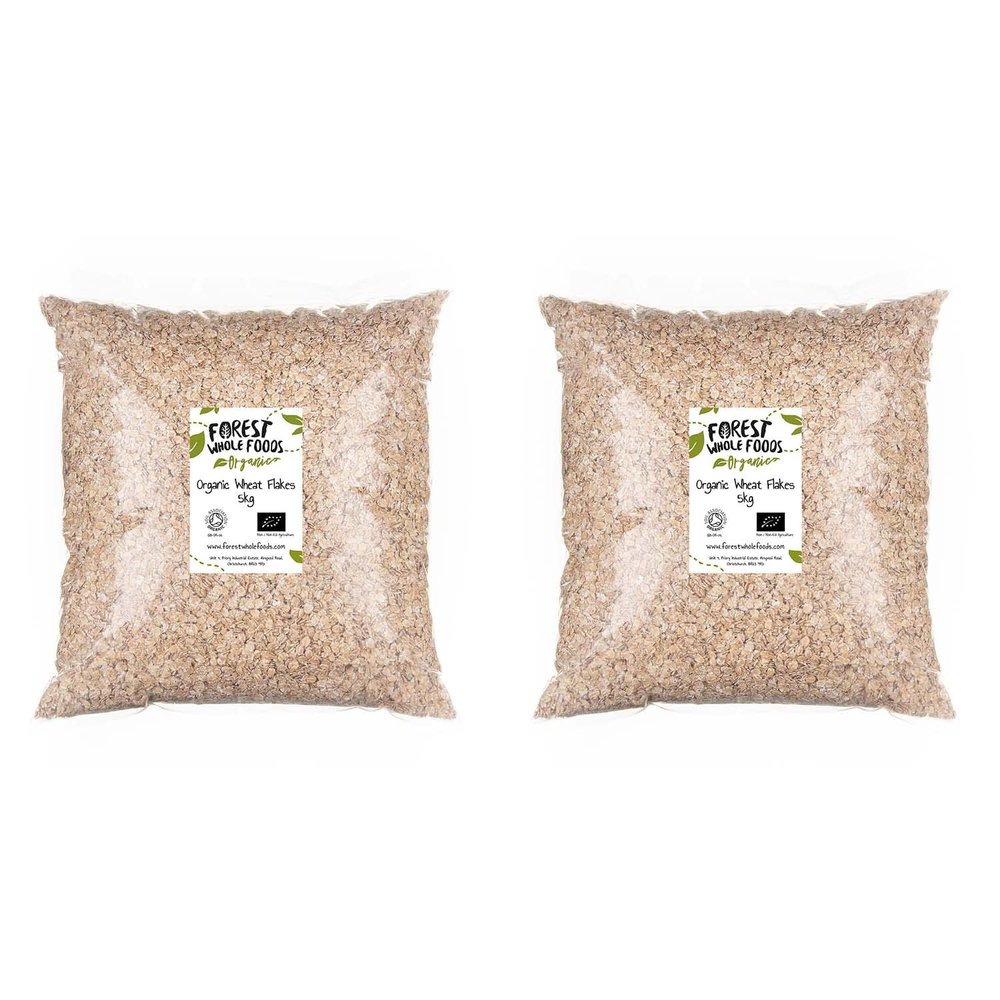 Organic Wheat Flakes - Forest Whole Foods (10kg)