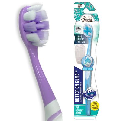 Butter on Gums, Extra Soft, 1 Toothbrush, GuruNanda