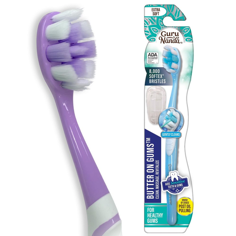 Butter on Gums, Extra Soft, 1 Toothbrush, GuruNanda
