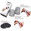 120 Pcs Replacement Sandpaper Discs Pad for Electric Foot File Callus Remover Pedicure, 60 Pcs Regular Coarse 100 Grit with 60 Pcs Extra Coarse 80 Grit view 4