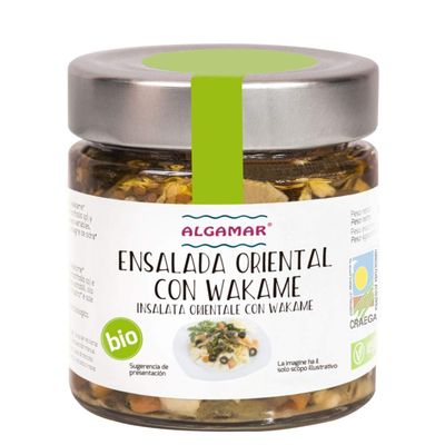 Oriental salad with Wakame Bio Algamar 180 g