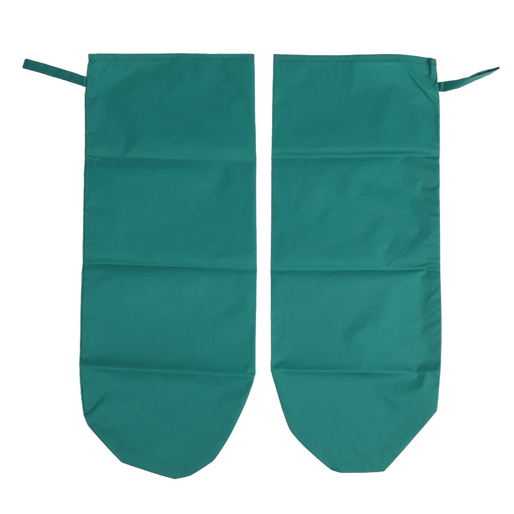 1 Pair Patient Transfer Gloves Slide Sheet Assist Moving Elderly Reusable for Patient Turning Repositioning (Green)
