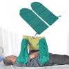1 Pair Patient Transfer Gloves Slide Sheet Assist Moving Elderly Reusable for Patient Turning Repositioning (Green) view 3
