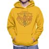 All+Every Coca Cola Delicious and Refreshing Men's Hooded Sweatshirt Gold view 1