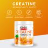 Medi-Evil Nutrition Creatine Monohydrate Shots Powder Vegan Friendly, Orange Burst Flavour, 400g, 80 Servings, Micronised for Easy Mixing (Pack of 1 Tub) view 3