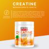 Medi-Evil Nutrition Creatine Monohydrate Shots Powder Vegan Friendly, Orange Burst Flavour, 400g, 80 Servings, Micronised for Easy Mixing (Pack of 1 Tub) view 4