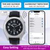FIVE SENSES Smart Atomic Talking Watch with Voice Reminders and App Control for Seniors and Visually Impaired - A Great Gift for Blind Men and Women, Talking Watches for The Blind view 2