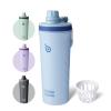 BOTTLE BOTTLE Stainless Steel Protein Shaker Bottle with Handle for Men and Women 770ml(26oz) Insulated Metal Gym Water Bottles for Protein Powder(blue) view 1