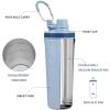 BOTTLE BOTTLE Stainless Steel Protein Shaker Bottle with Handle for Men and Women 770ml(26oz) Insulated Metal Gym Water Bottles for Protein Powder(blue) view 2