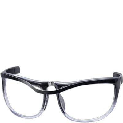 2022 New Foldable Wristband Reading Glasses, Multi-Color Convenient Reading Glasses, Folding Reading Glasses Unisex Magnetic Blue Light Blocking Portable (Black, 1, Multiplier_x)
